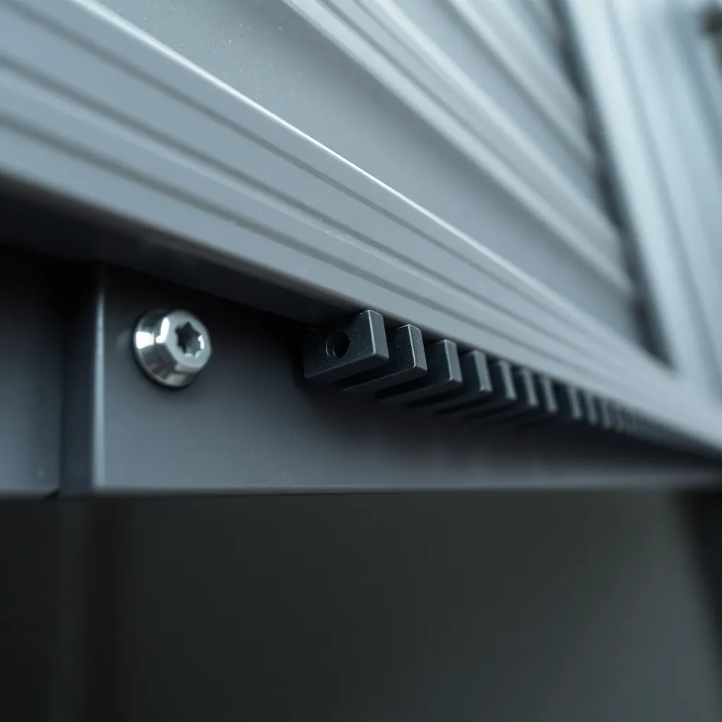 Montaż listwy zębatej nylonowej do bramy przesuwnej