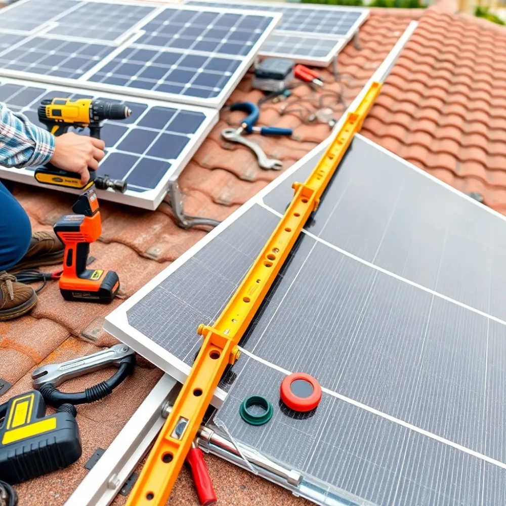 Montaż paneli fotowoltaicznych krok po kroku