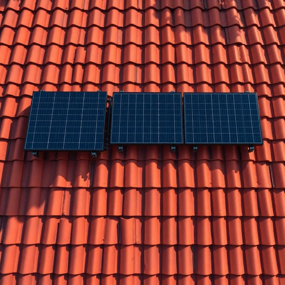 Montaż paneli fotowoltaicznych na dachówce karpiówce