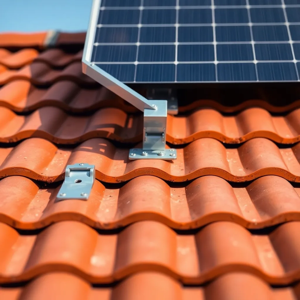 Montaż paneli fotowoltaicznych na dachówce