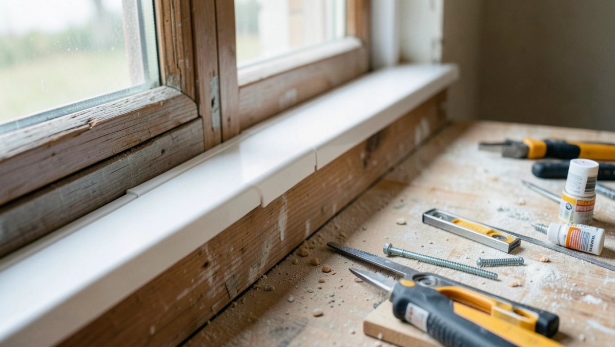 montaż parapetów brzeg