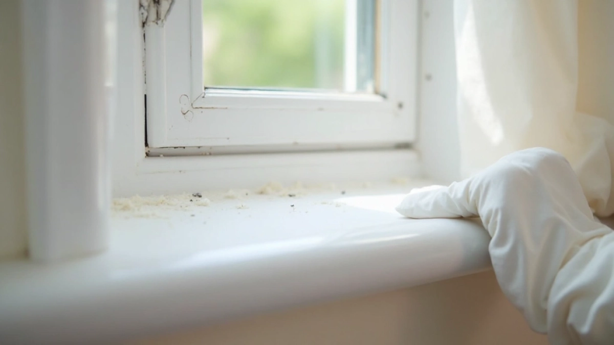 montaż parapetu pcv