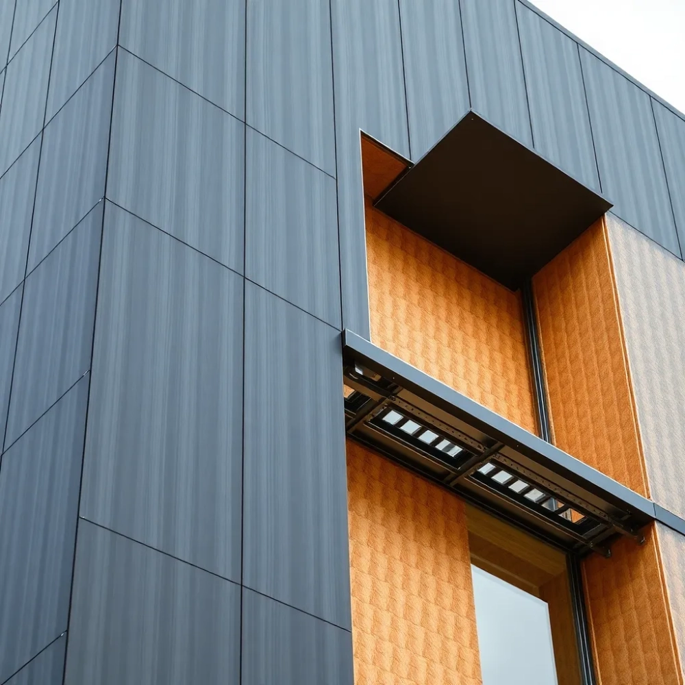 Montaż płyt HPL na elewacji