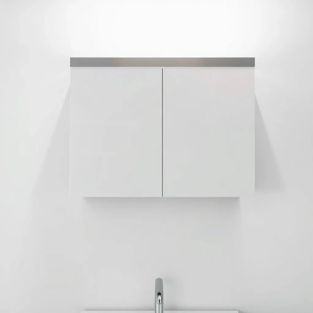 Montaż szafki łazienkowej wiszącej na listwie