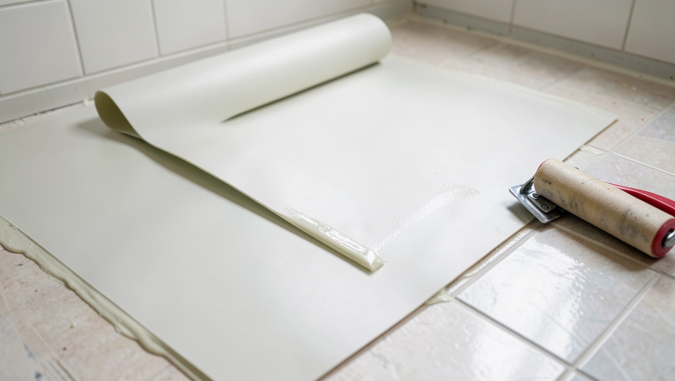 Montaż wykładziny PCV w łazience