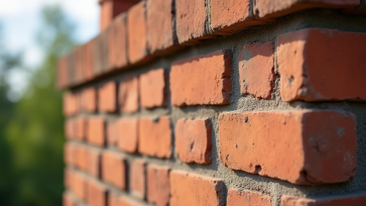 Murowanie komina z cegły klinkierowej