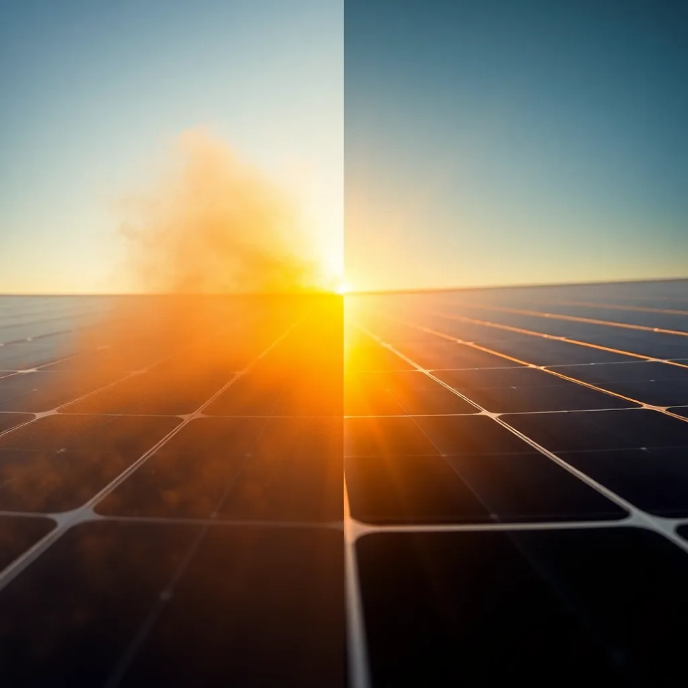 Mycie paneli fotowoltaicznych