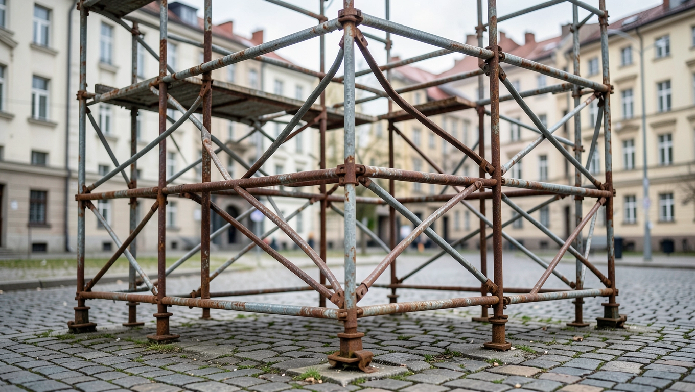 Najczęstsze błędy przy stężeniach rusztowania warszawskiego i BHP