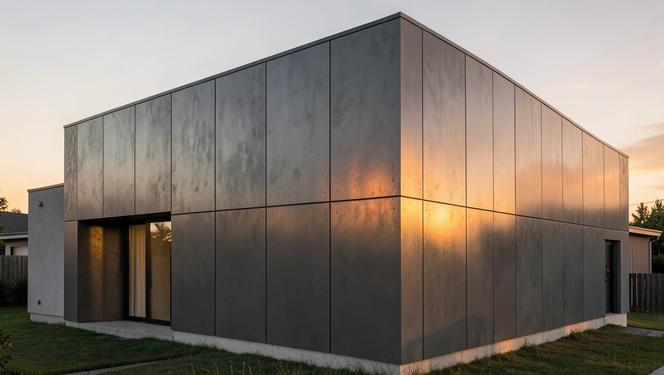 Nowoczesna fasada z blachy: synonim trendu