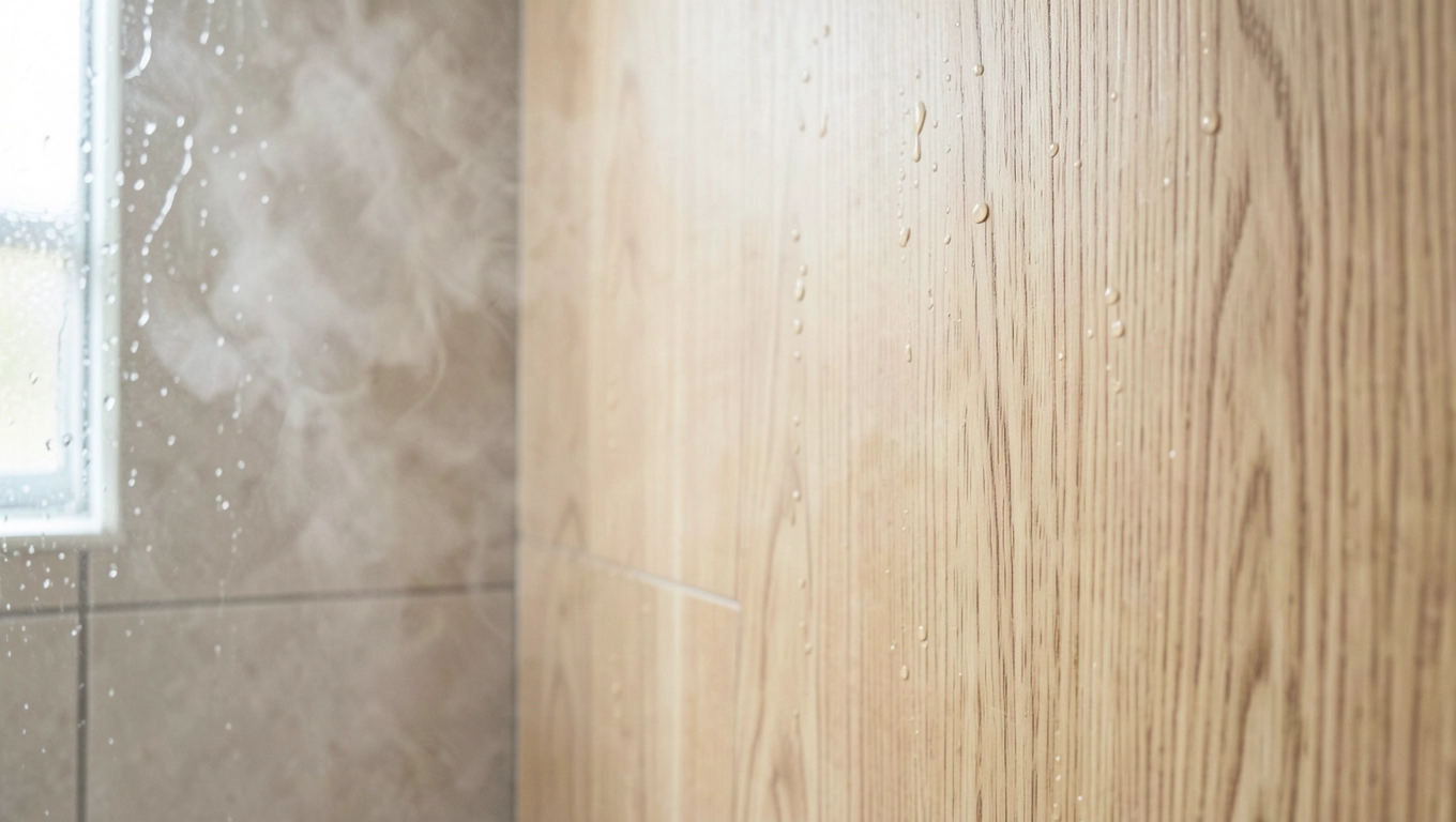 Odporność forniru dębowego na wilgoć w łazience
