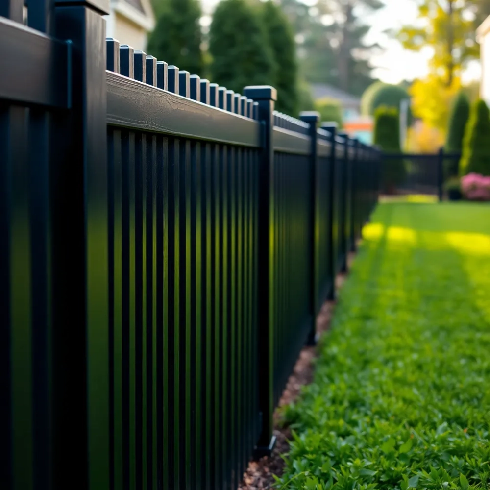 Ogrodzenie panelowe z montażem