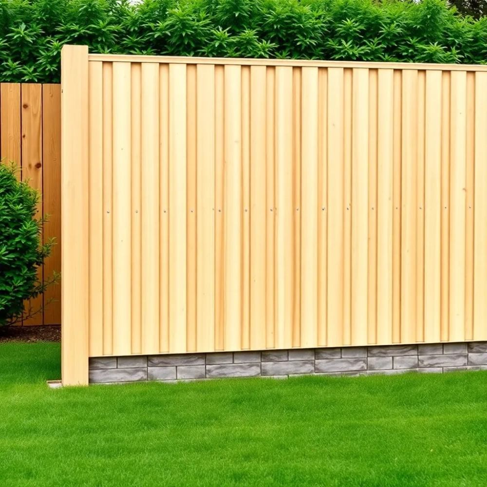 Ogrodzenie panelowe z podmurówką cena za mb