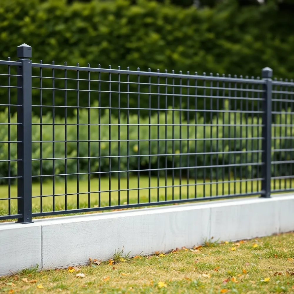 Ogrodzenie panelowe z podmurówką cena