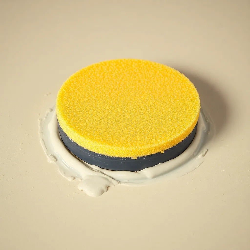 Paca z gąbką do tynku