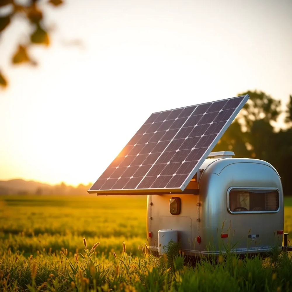 Panel fotowoltaiczny do przyczepy kempingowej