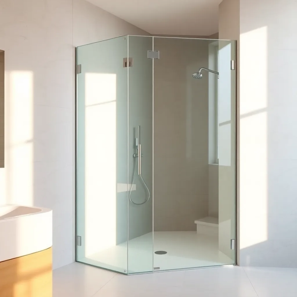 Panel szklany do łazienki na wymiar