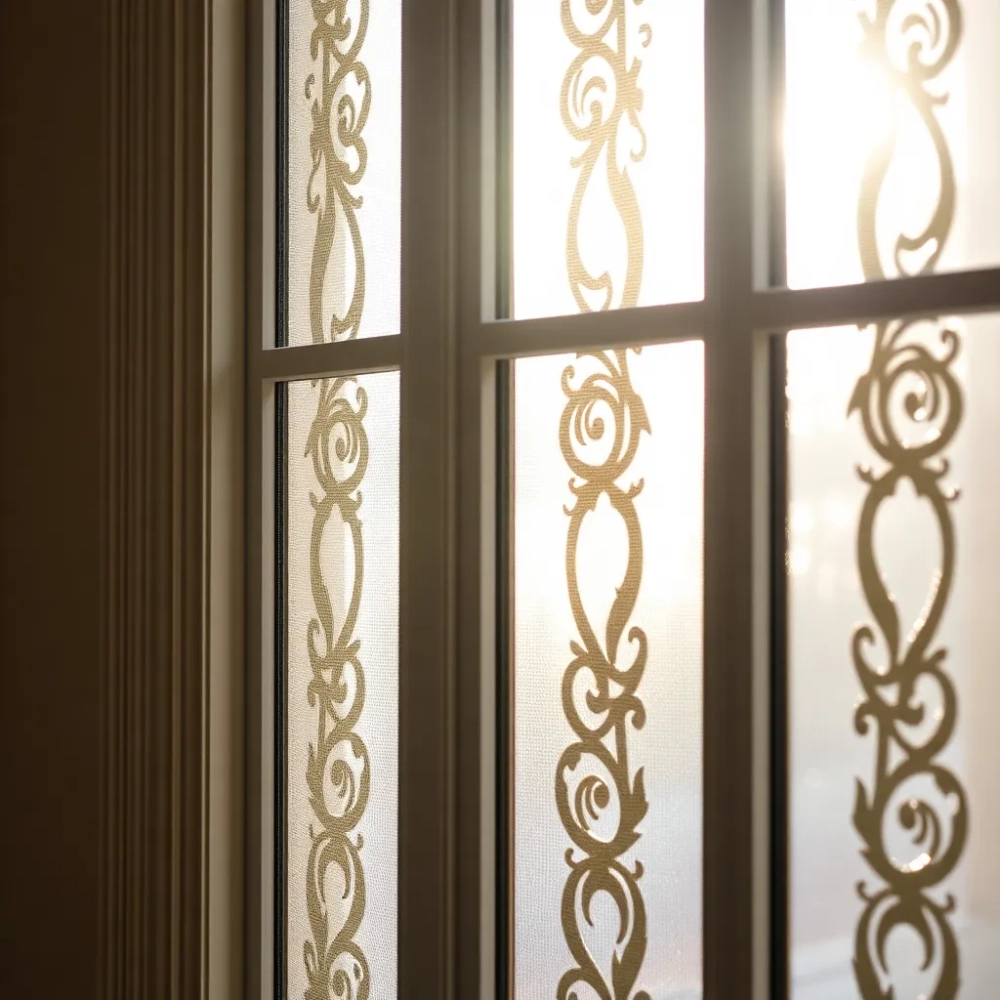 Panele ażurowe do okien