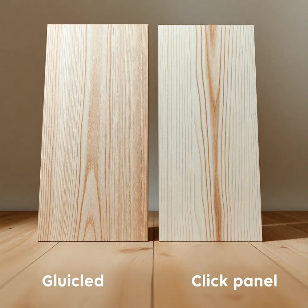 Panele klejone czy na klik