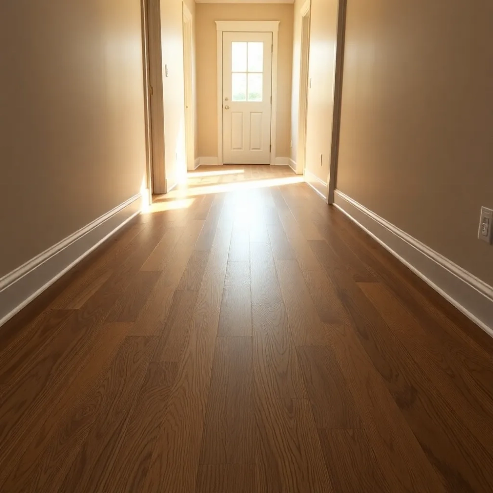 Panele laminowane w przedpokoju