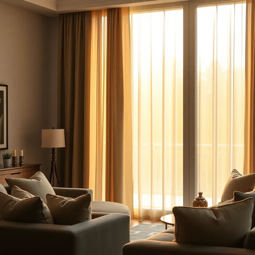 Panele okienne do salonu