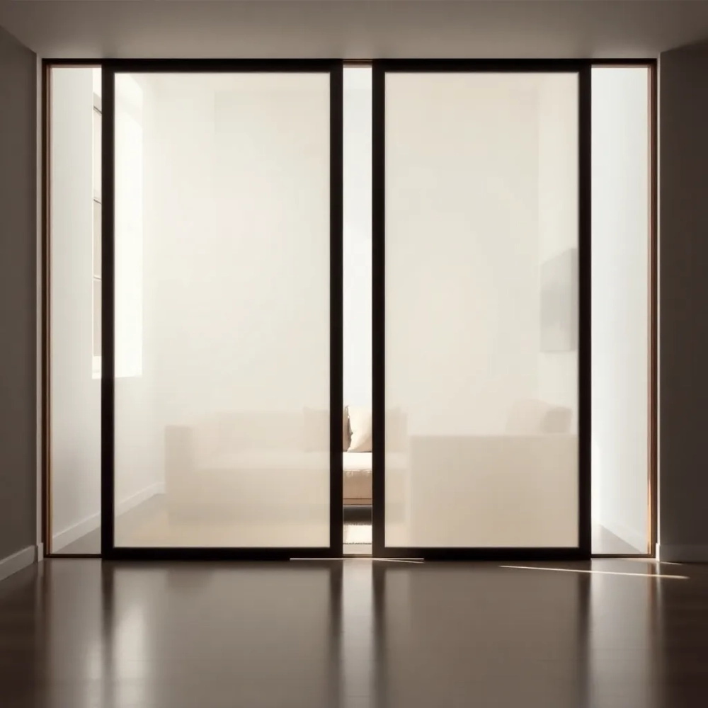 Panele przesuwne zamiast ściany