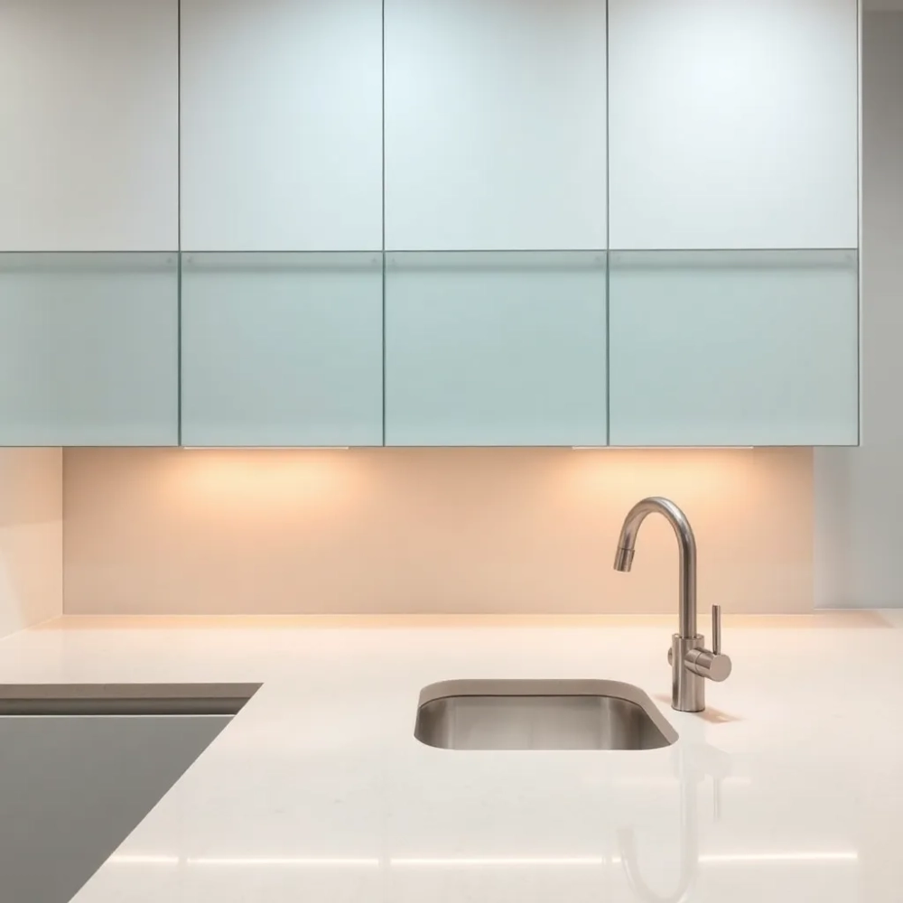 Panele szklane na ścianę w kuchni