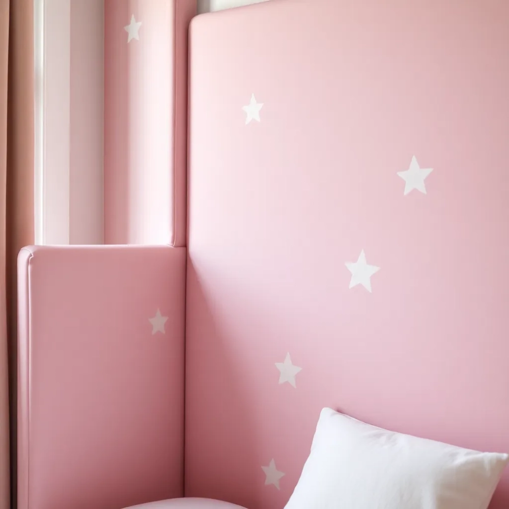 Panele tapicerowane dla dziewczynki