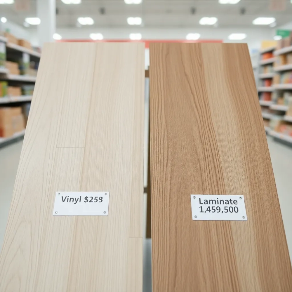 Panele winylowe a laminowane cena