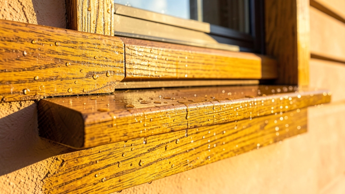 parapety zewnętrzne złoty dąb