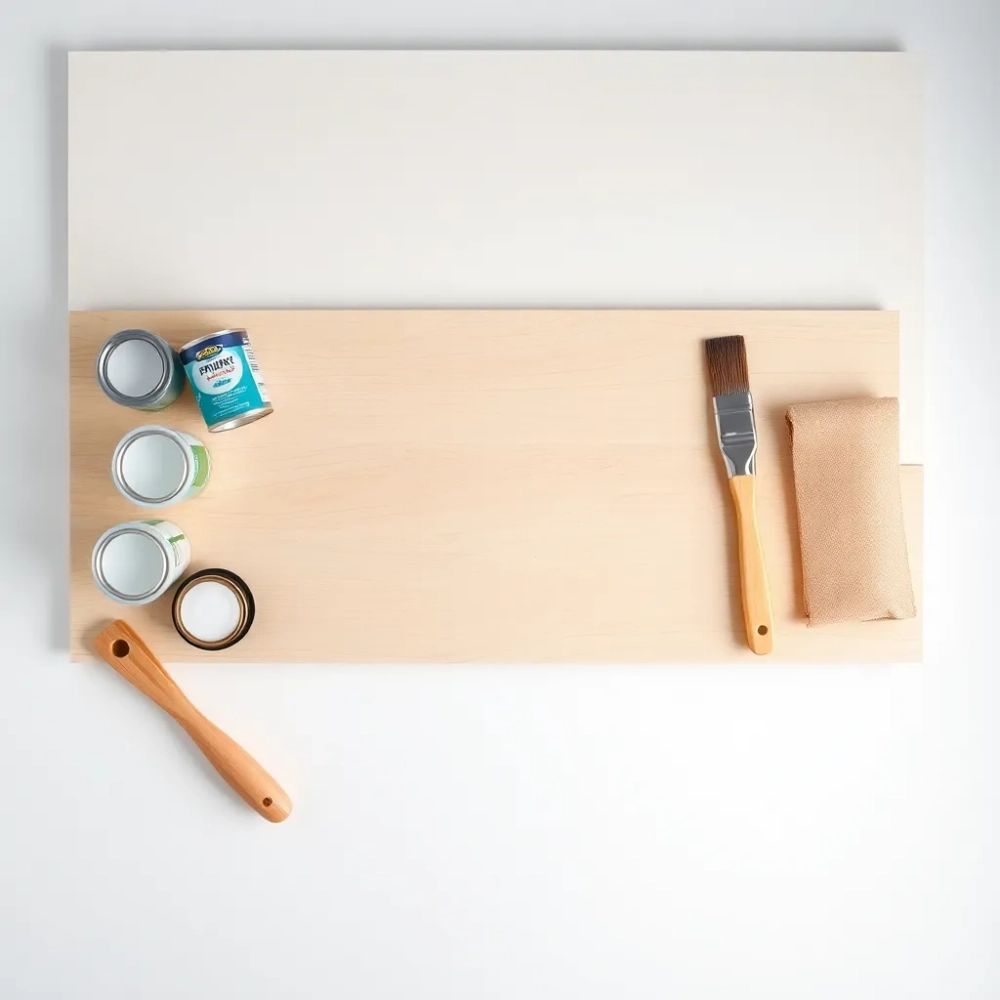 Płyta wiórową czym malować