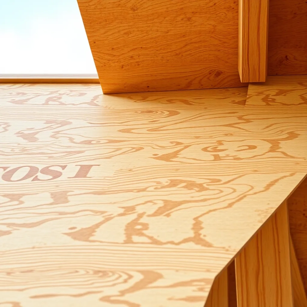 Płytą wiórowa na dach