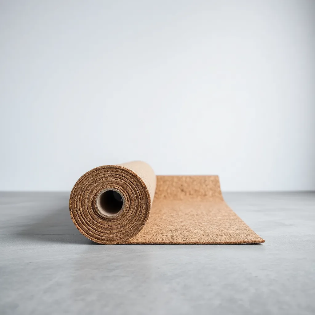 Podkład z korka pod panele