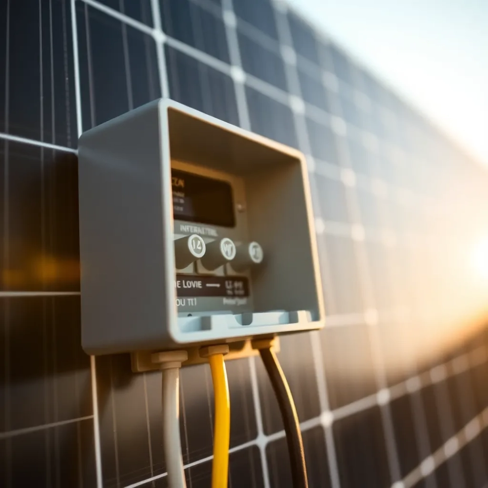 Podłączenie przetwornicy do paneli fotowoltaiczny