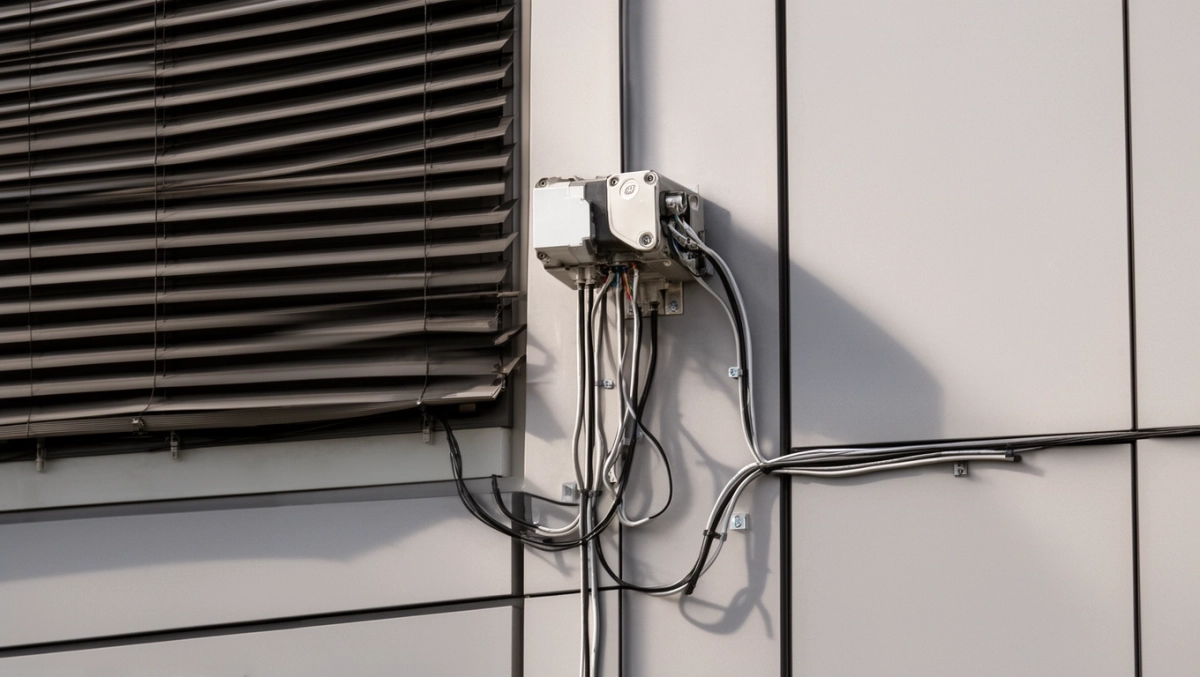 Podłączenie żaluzji fasadowych