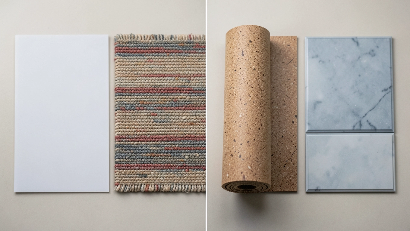 Porównanie cen według rodzaju wykładziny