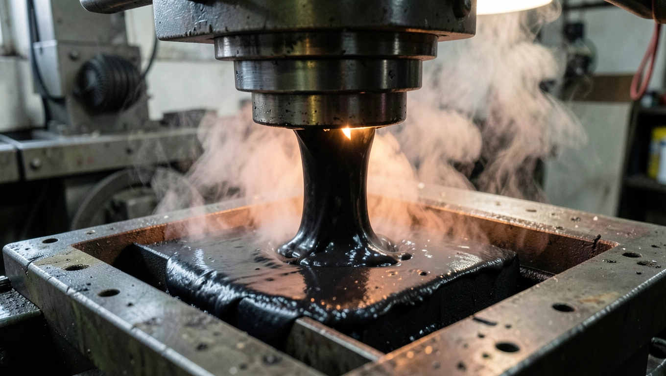 Proces wulkanizacji wykładzin gumowych