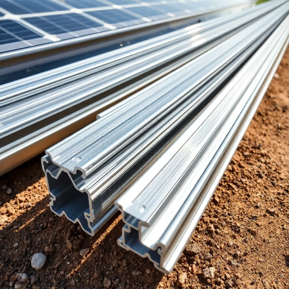 Profile do montażu paneli fotowoltaicznych na gruncie