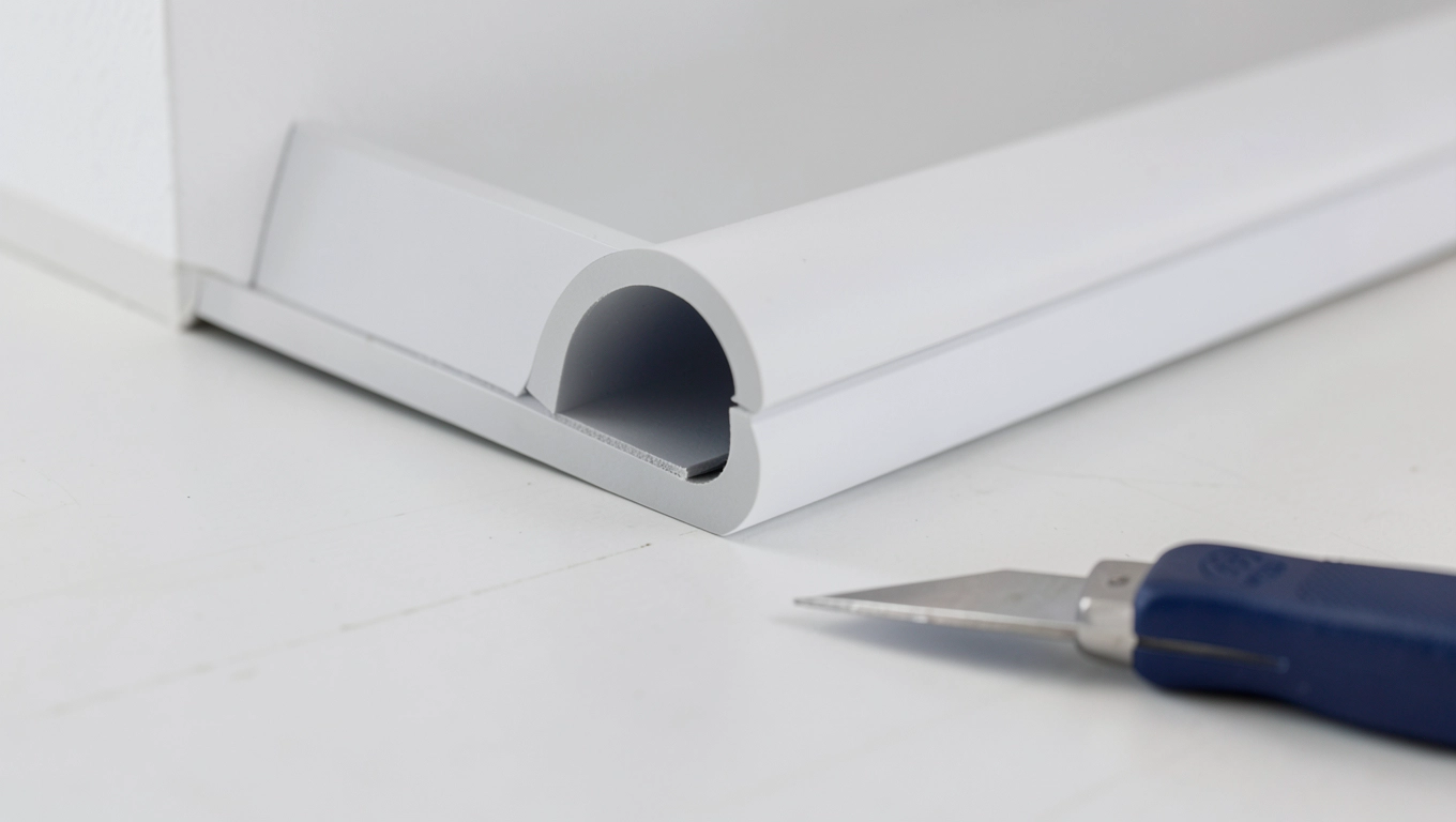 przycinanie wykładziny pcv