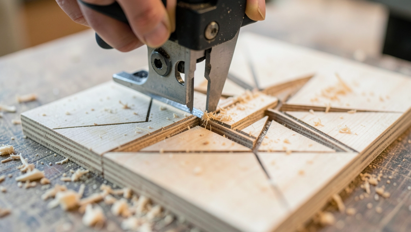 Ręczne wycinanie w sklejce