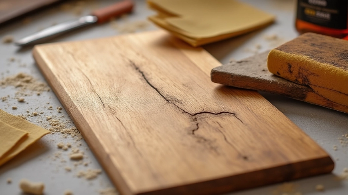 Renowacja forniru dębowego