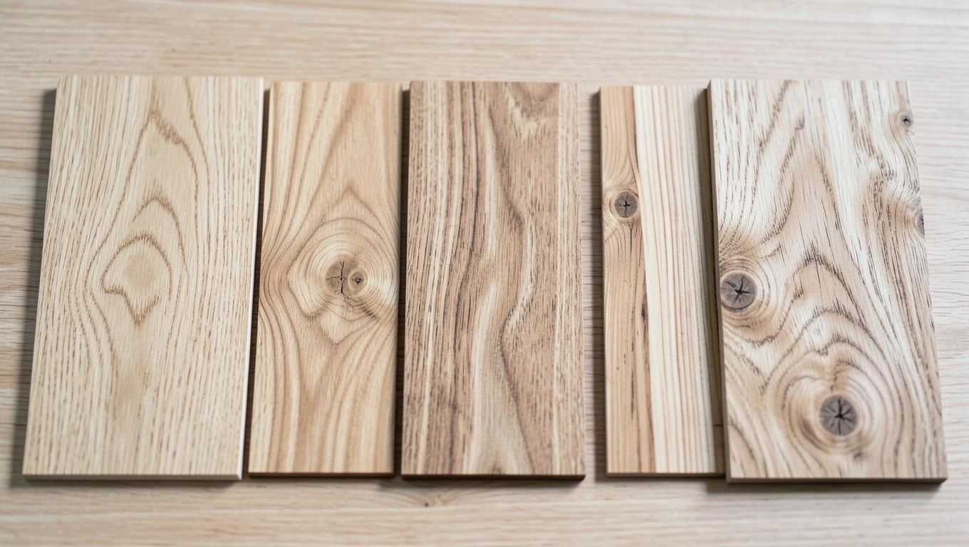 Rodzaje forniru dębowego na płytach