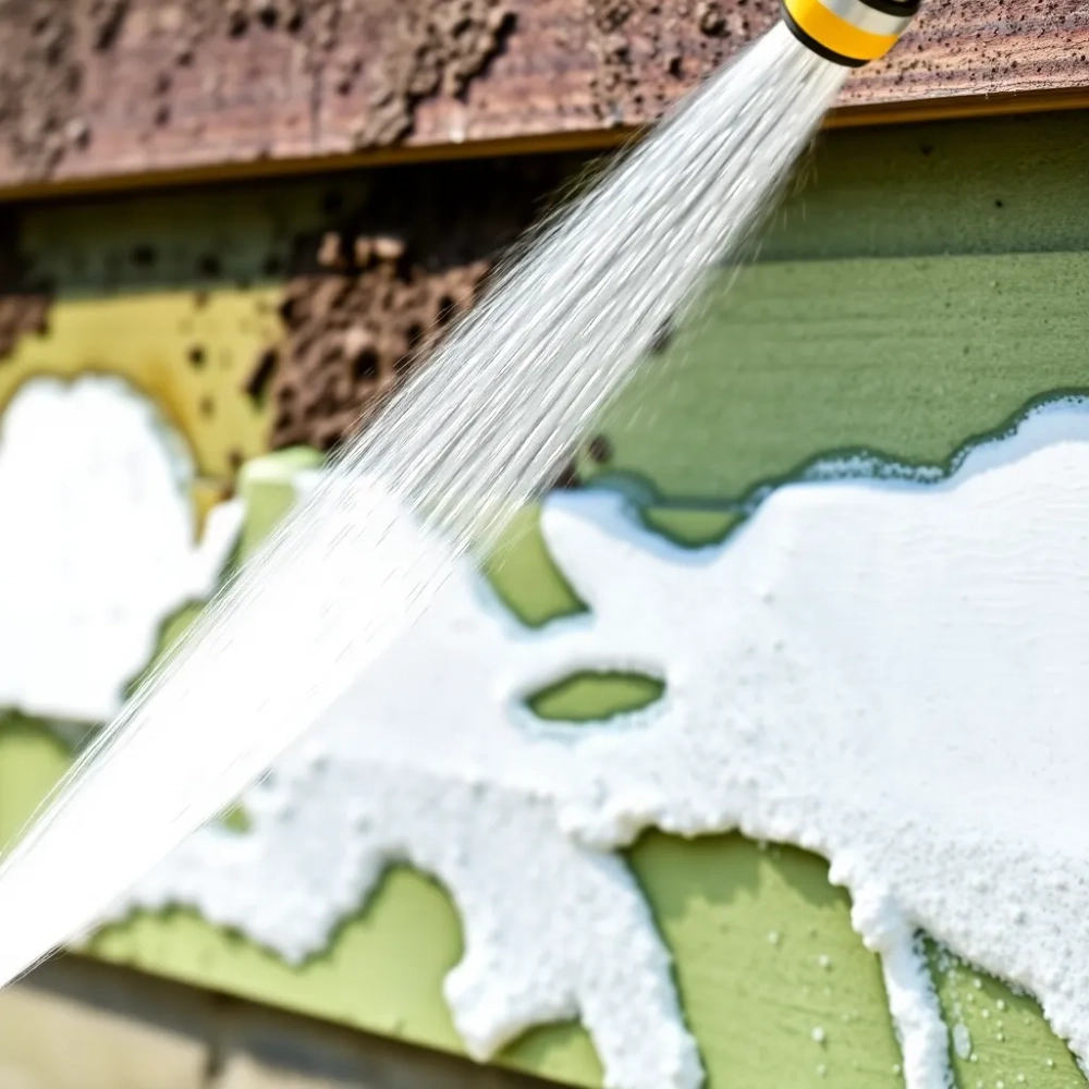 Samodzielne Mycie elewacji