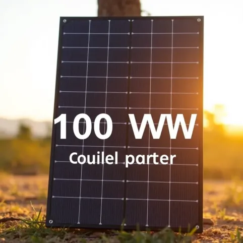 100 watt solar panel coleman