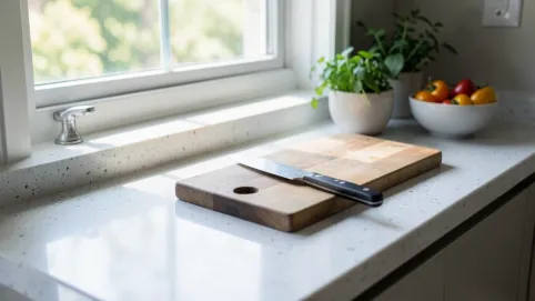 blat kuchenny zamiast parapetu