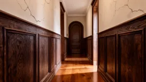 boazeria angielska w korytarzu