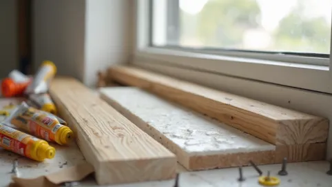 cena montażu parapetów wewnętrznych