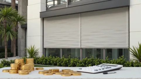 cena żaluzji fasadowych