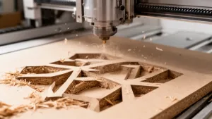 cięcie cnc płyty hdf