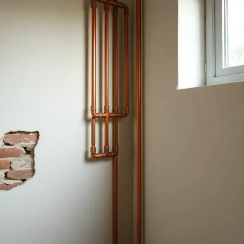 Co pierwsze tynki czy hydraulika