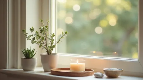 co postawić na parapecie